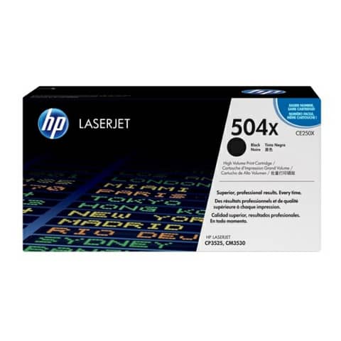 Toner alta capacità HP nero  CE250X